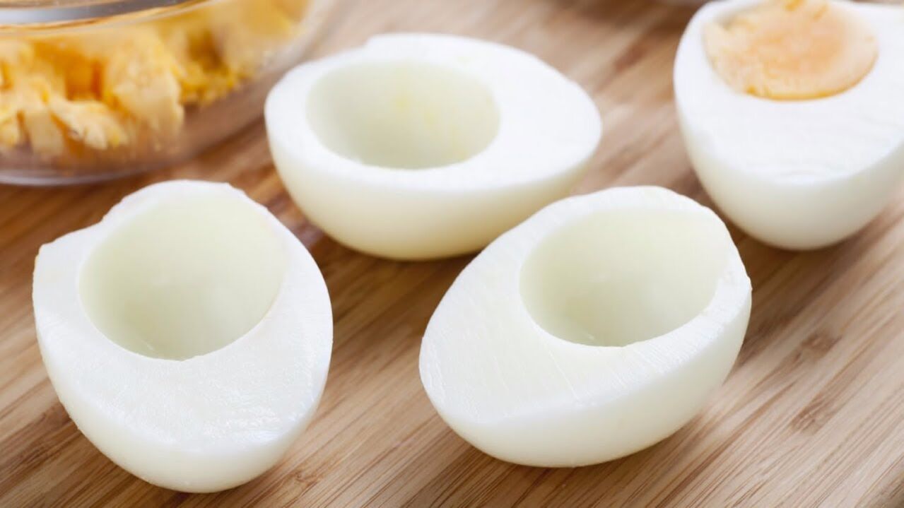 Egg white for the treatment of papillomas